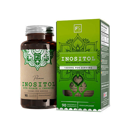 Inozitol + folát + chróm, 90 kapsúl