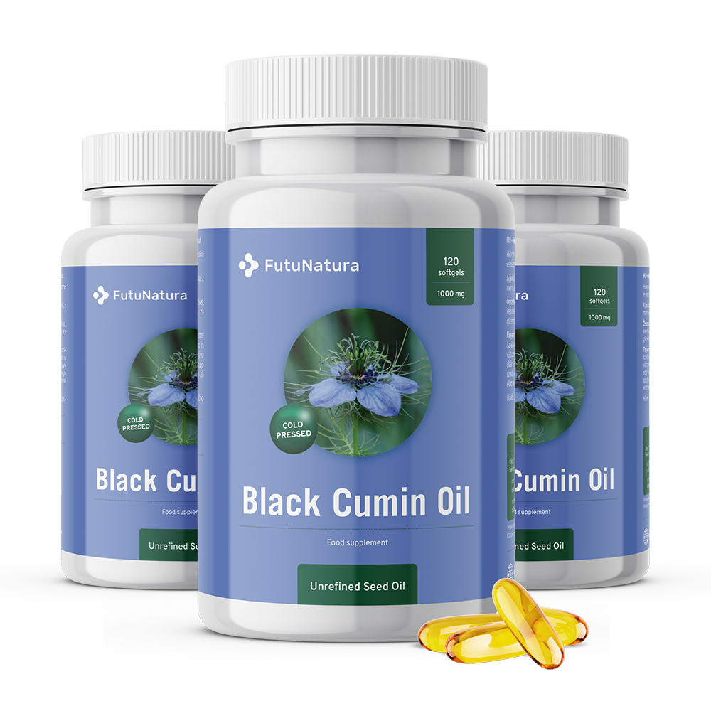 Olje črne kumine 1000 mg