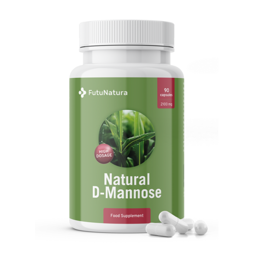 Prírodná D-manóza 2100 mg, 90 kapsúl