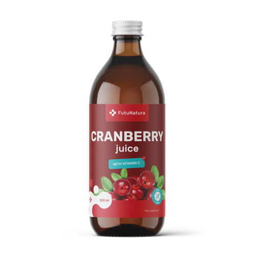 Brusnicová šťava, 500 ml
