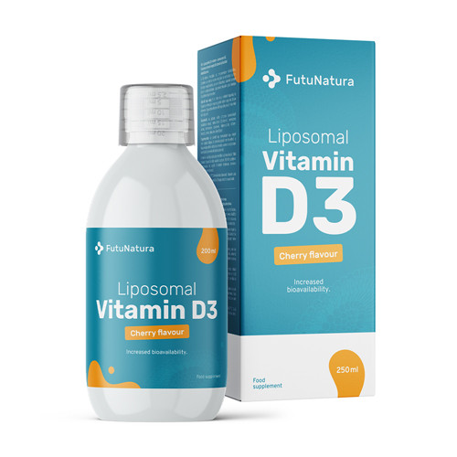 Lipozomálny vitamín D3, 250 ml