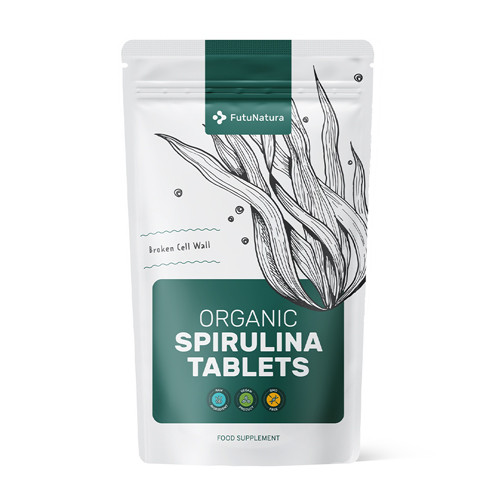 BIO Spirulina 400 mg, 375 tabliet