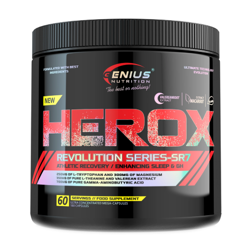 Herox – komplex s gabou, L-teanínom a L-tryptofánom, 180 kapsúl