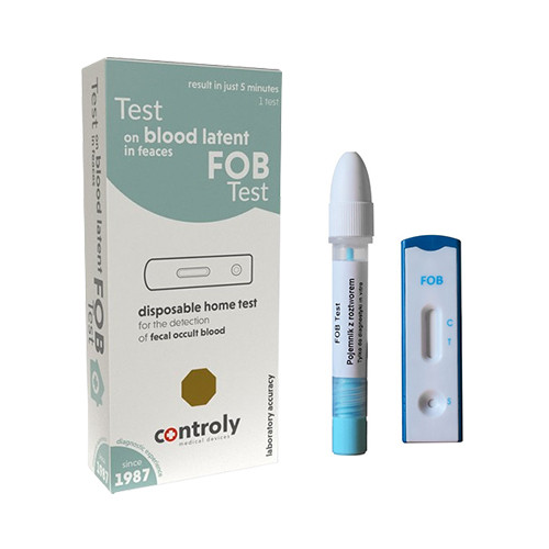 Test okultného krvácania v stolici FOB, 1 test