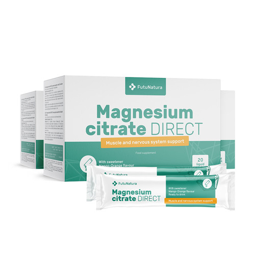 3x Citran horečnatý DIRECT – nápoj, spolu 60 nápojov