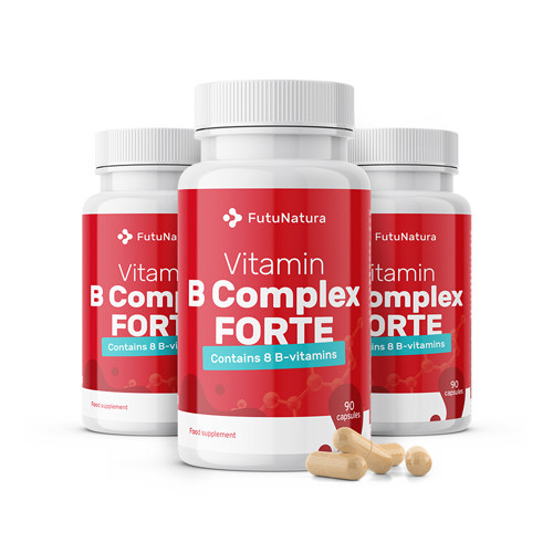 Vitamín B komplex FORTE, spolu 270 kapsúl