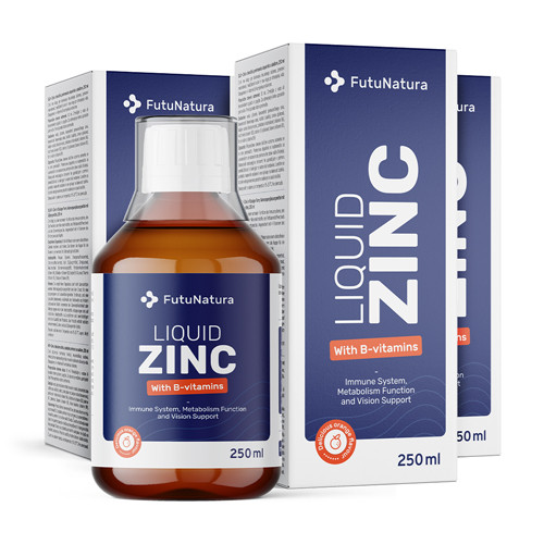 3x Zinok – v tekutine, spolu 750 ml