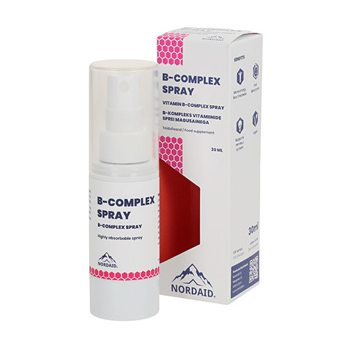 Vitamín B komplex v spreji, 30 ml