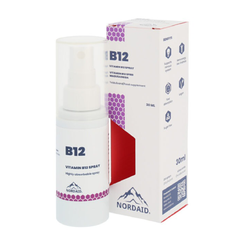 Vitamín B12 v spreji, 30 ml