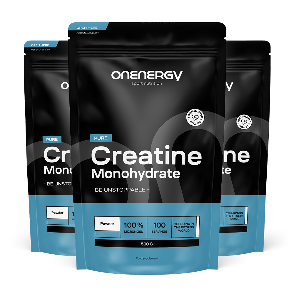 Pure kreatin monohidrat v prahu