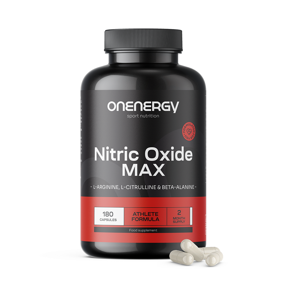 Nitric Oxide Max - komplex s arginínom, citrulínom a beta-alanínom