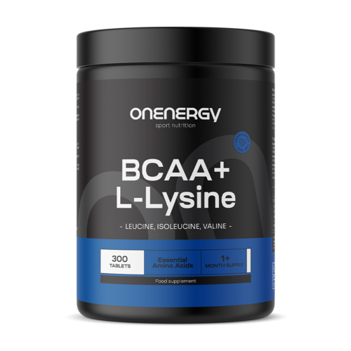 BCAA + L-lyzín, 300 tabliet