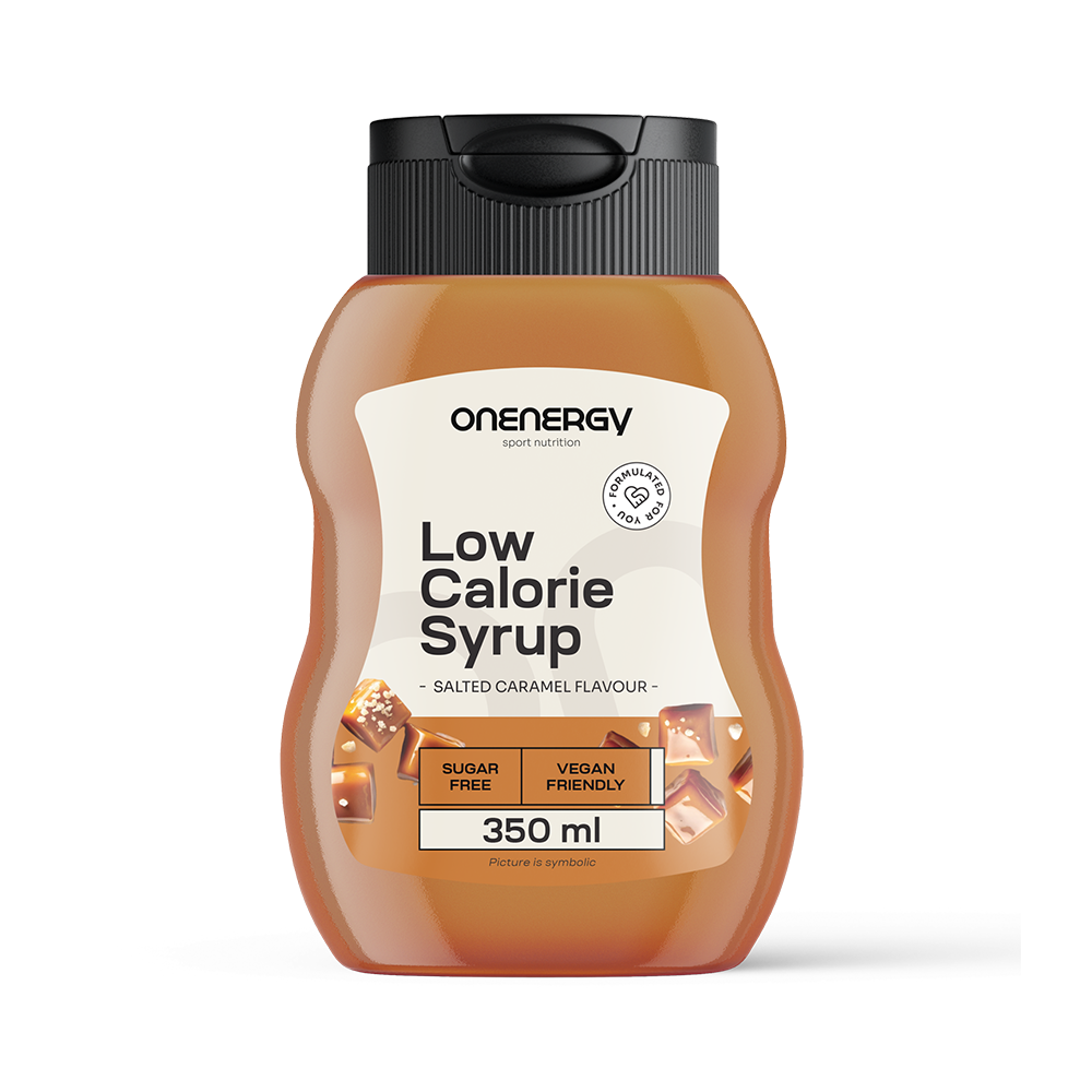 Nízkokalorický sirup so sladidlom – slaný karamel