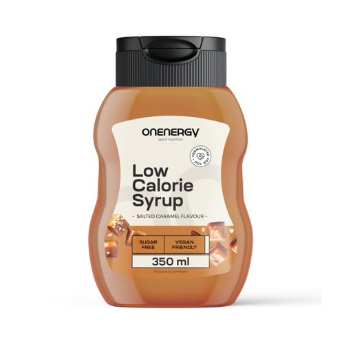 Nízkokalorický sirup so sladidlom – slaný karamel, 350 ml