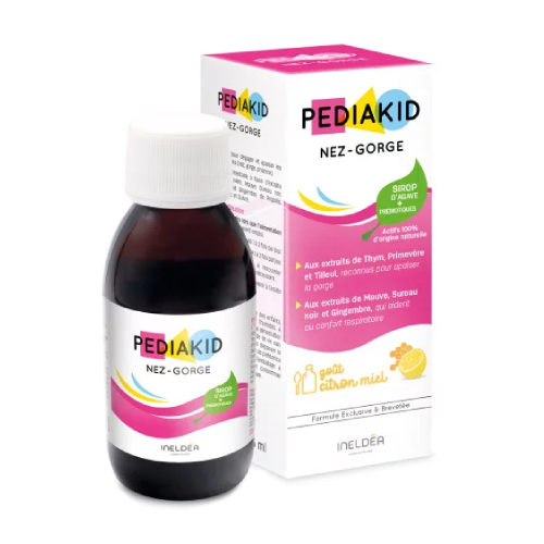 Tekutý výživový doplnok pre deti - nos a hrdlo, 125 ml
