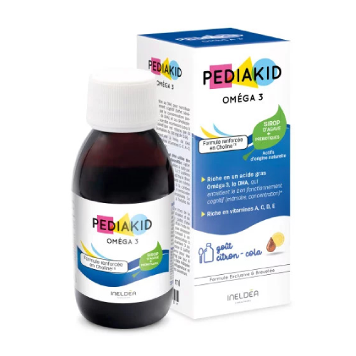 Tekutý výživový doplnok pre deti - Omega 3 a cholín, 125 ml