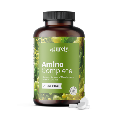 Amino Complete - vyvážený komplex 12 aminokyselín, 240 tabliet