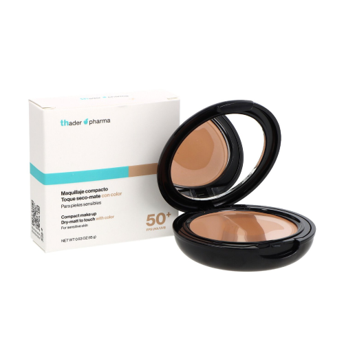 Kompaktný púder s SPF 50 - sand, 15 ml