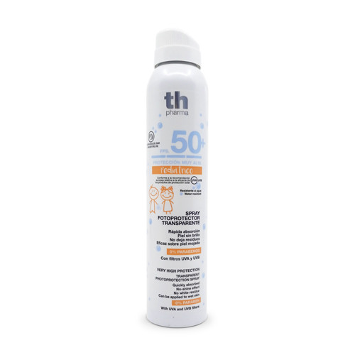 Transparentný detský sprej na opaľovanie SPF 50+, 250 ml