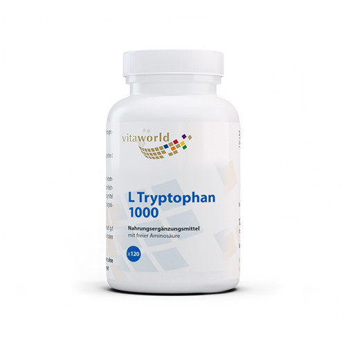 L-tryptofán 1000 mg, 120 tabliet