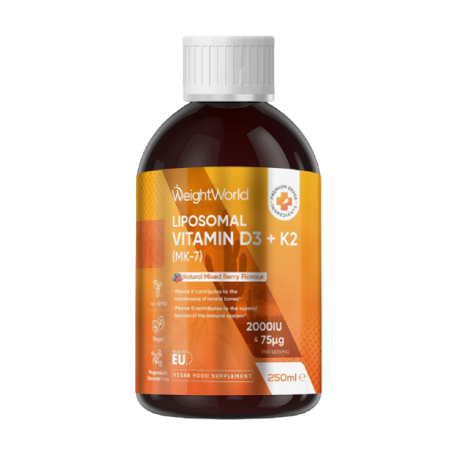 Lipozomálny vitamín D3 + K2 - v tekutine, 250 ml