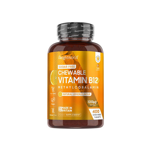 Vitamín B12 1000 µg, 400 žuvacích tabliet