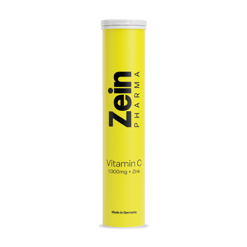 Vitamín C + zinok, 20 šumivých tabliet