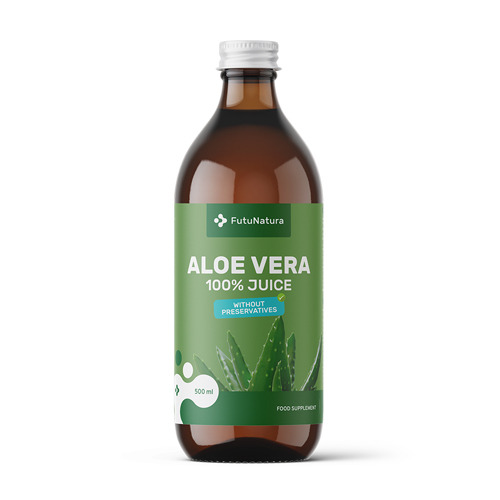 100% Aloe Vera Juice, 500 ml