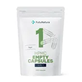 Empty Capsules 1 - Vegan, 1000 capsules