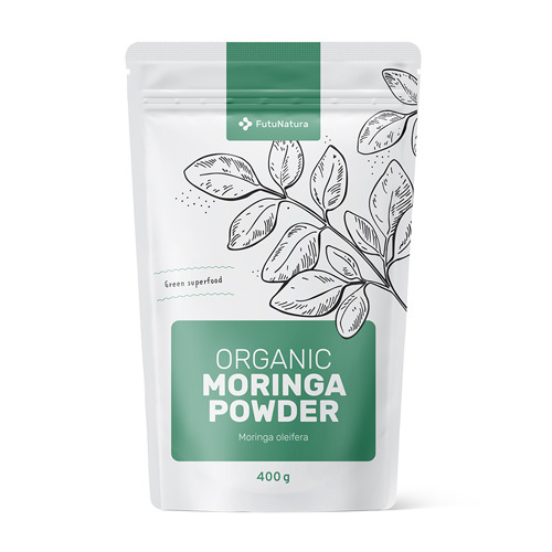 Organic Moringa Powder, 400 g