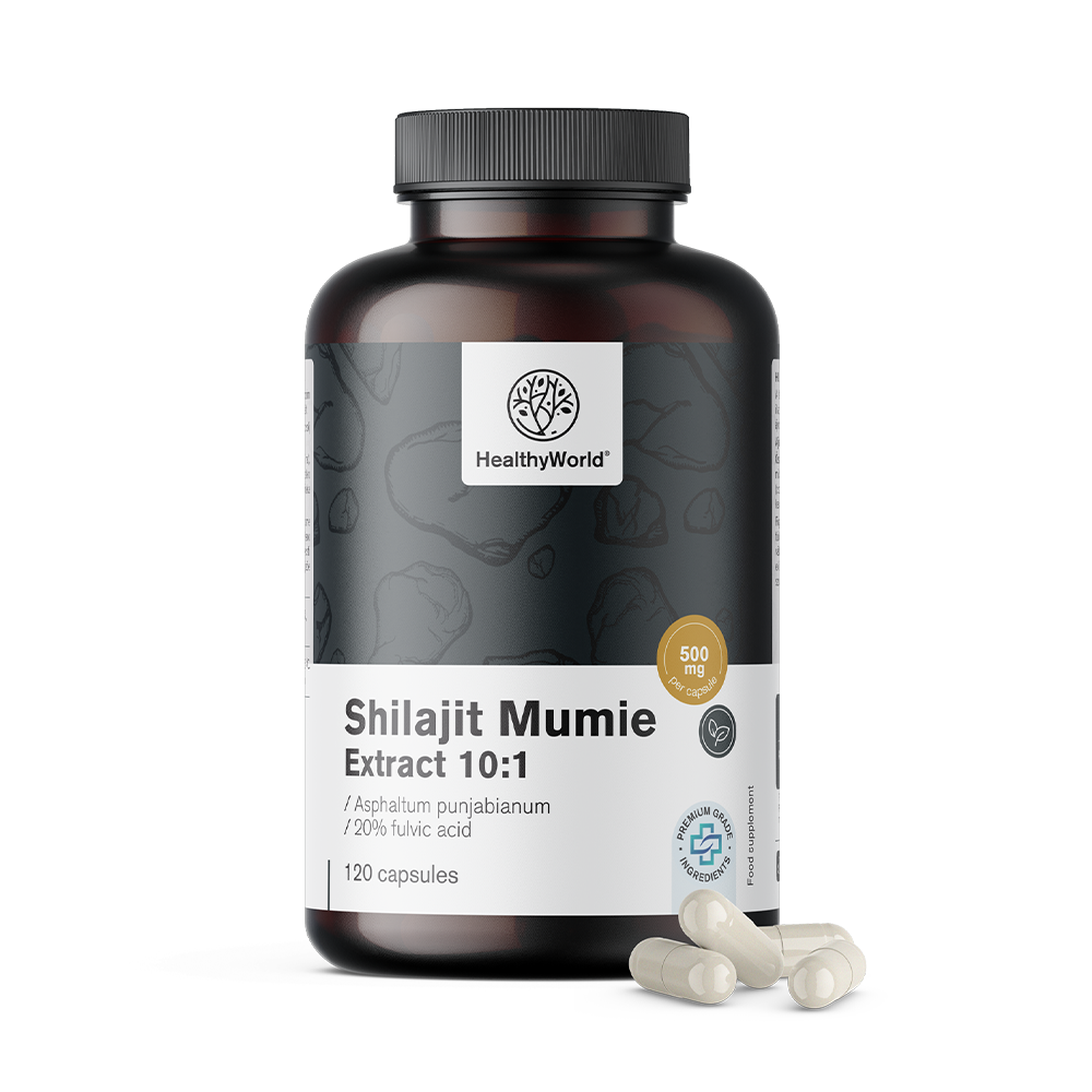 Shilajit Mumie 10:1 Capsules