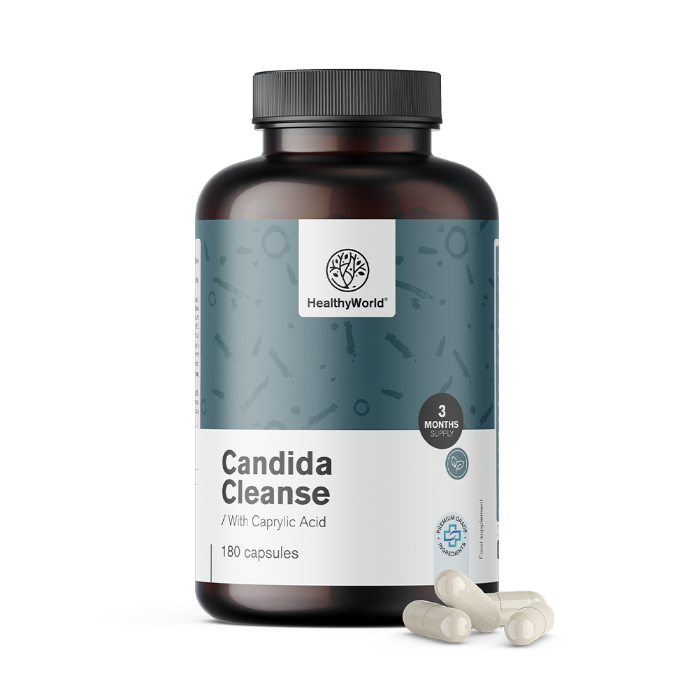 Candida Cleanse with Lactobacillus Acidophilus and Lactobacillus Rhamnosus