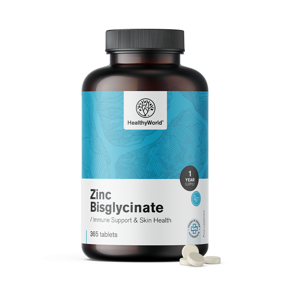 Zinc Bisglycinate 15 mg Tablets