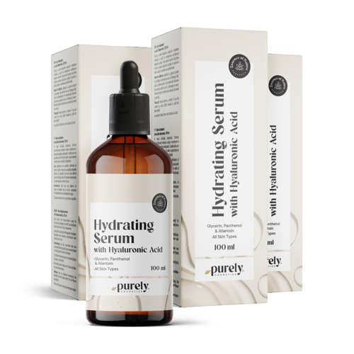3x Hydrating Serum with Hyaluronic Acid, total 300 ml