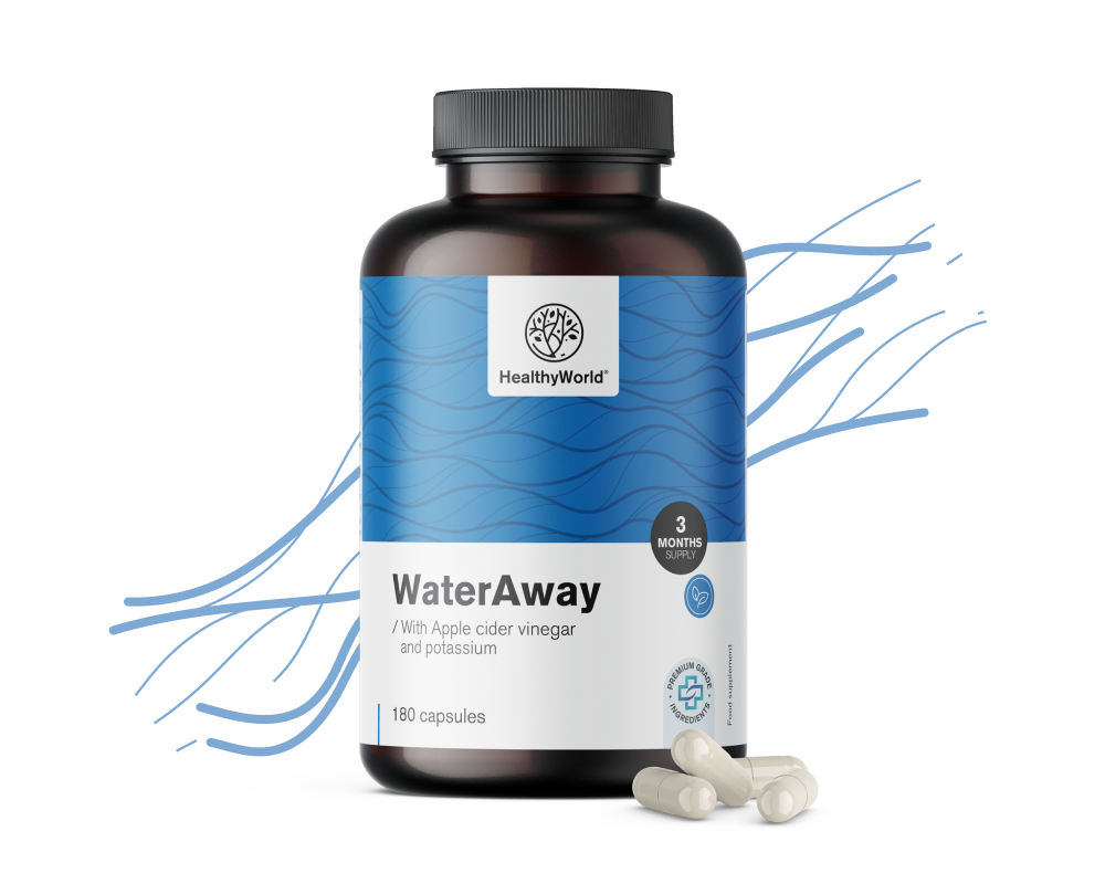 WaterAway – cápsulas para eliminación de agua