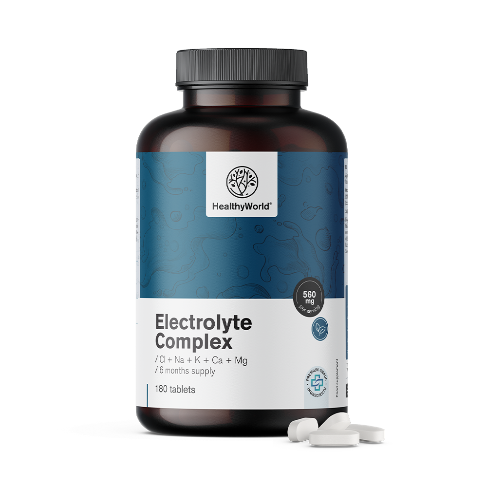 Complejo de electrolitos en tabletas.
