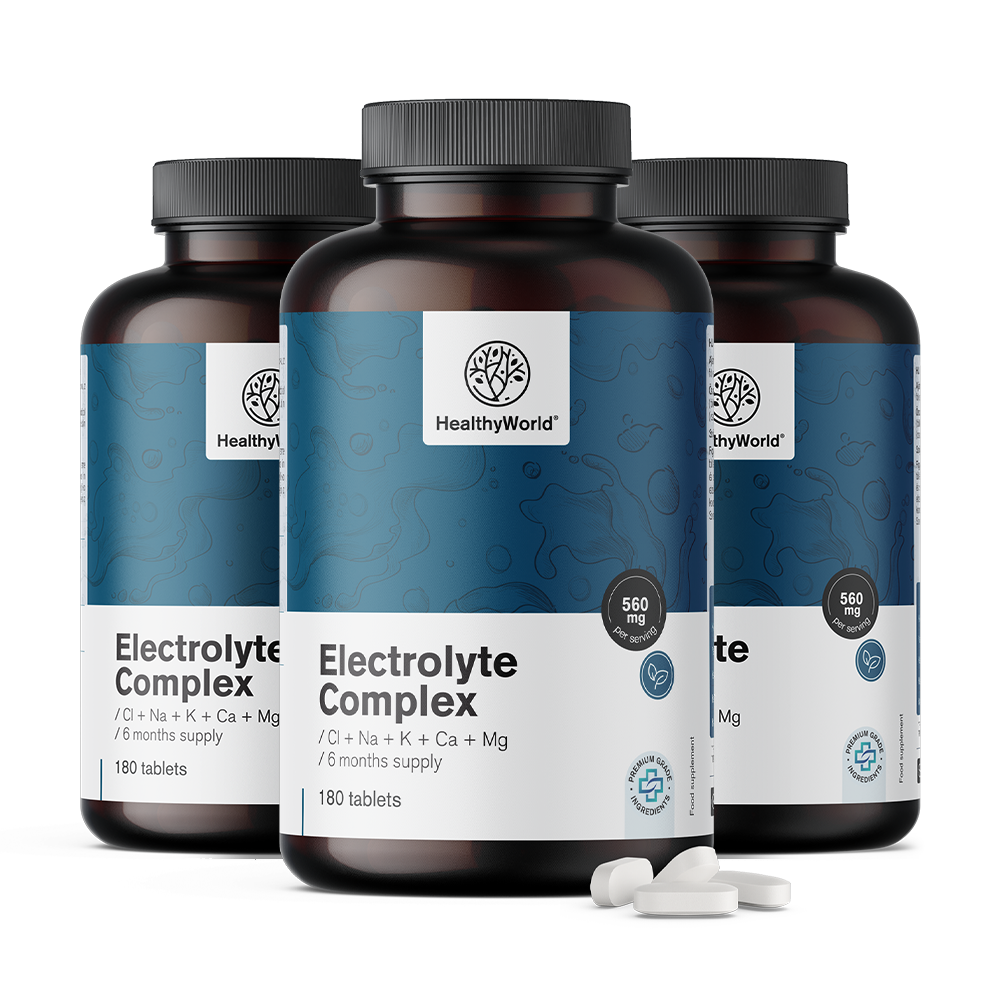 Complejo de electrolitos en tabletas.
