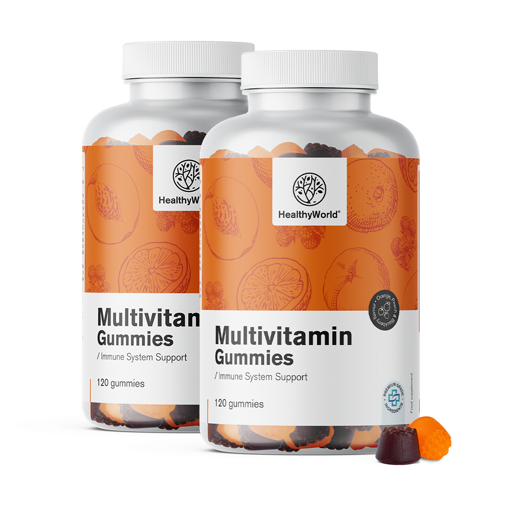 Multivitaminas – gominolas con 10 vitaminas