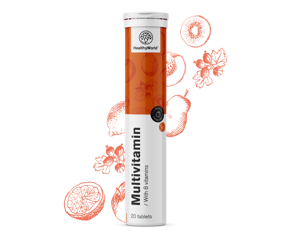Multivitaminas – comprimidos efervescentes