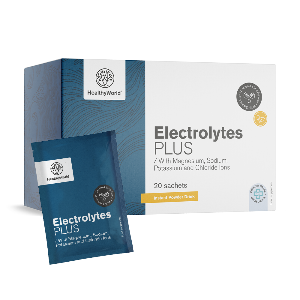 Electrolitos - polvo para preparar una bebida en sobres.