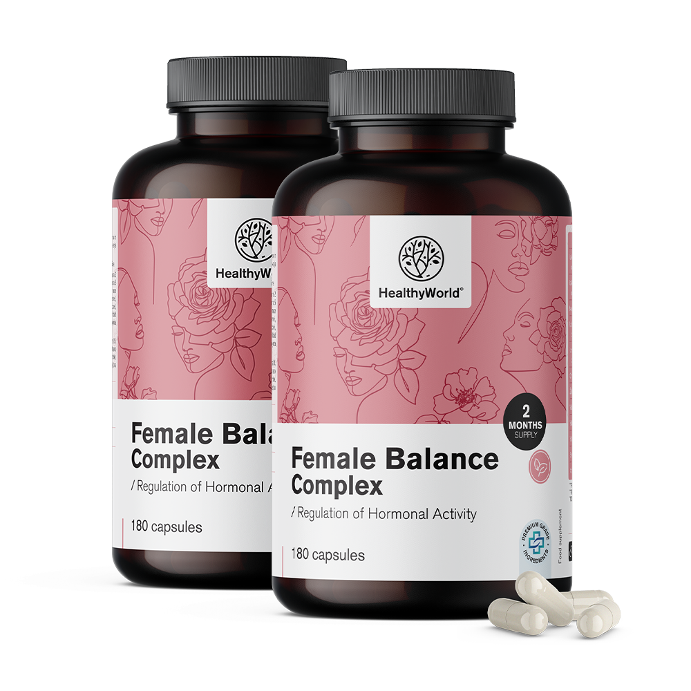Equilibrio femenino - complejo para mujeres y regulación de hormonasEquilibrio femenino - complejo para mujeres y regulación de hormonas