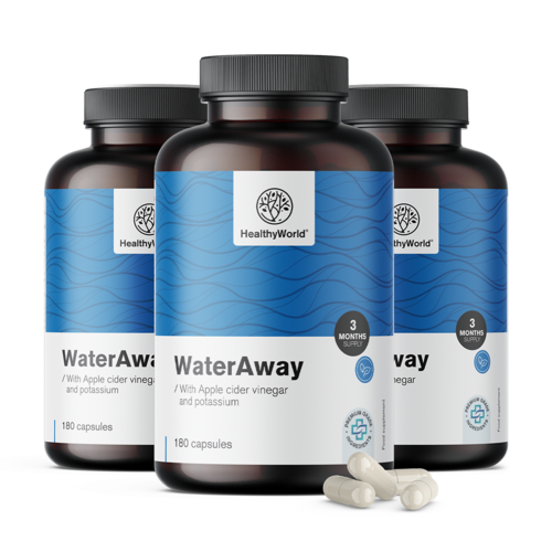 3x WaterAway – vízelvezető kapszulák, összesen 540 kapszula