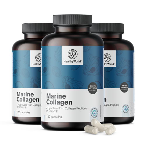 3x Tengeri kollagén 1170 mg, összesen 360 kapszula
