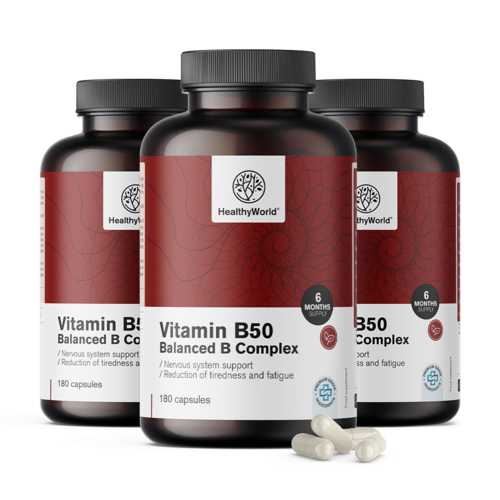 3x B50-vitamin komplex, összesen 540 kapszula