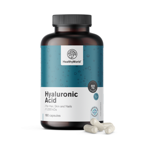Hialuronsav 600 mg, 180 kapszula