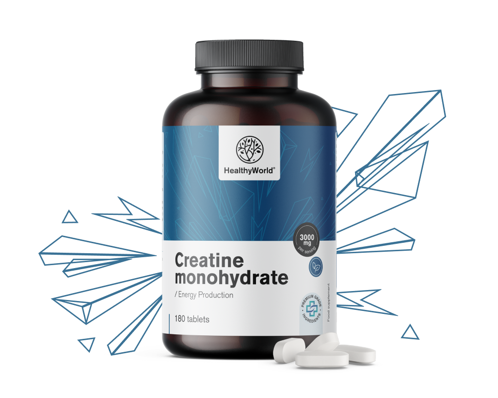 Kreatin-monohidrát 3000&nbsp;mg
