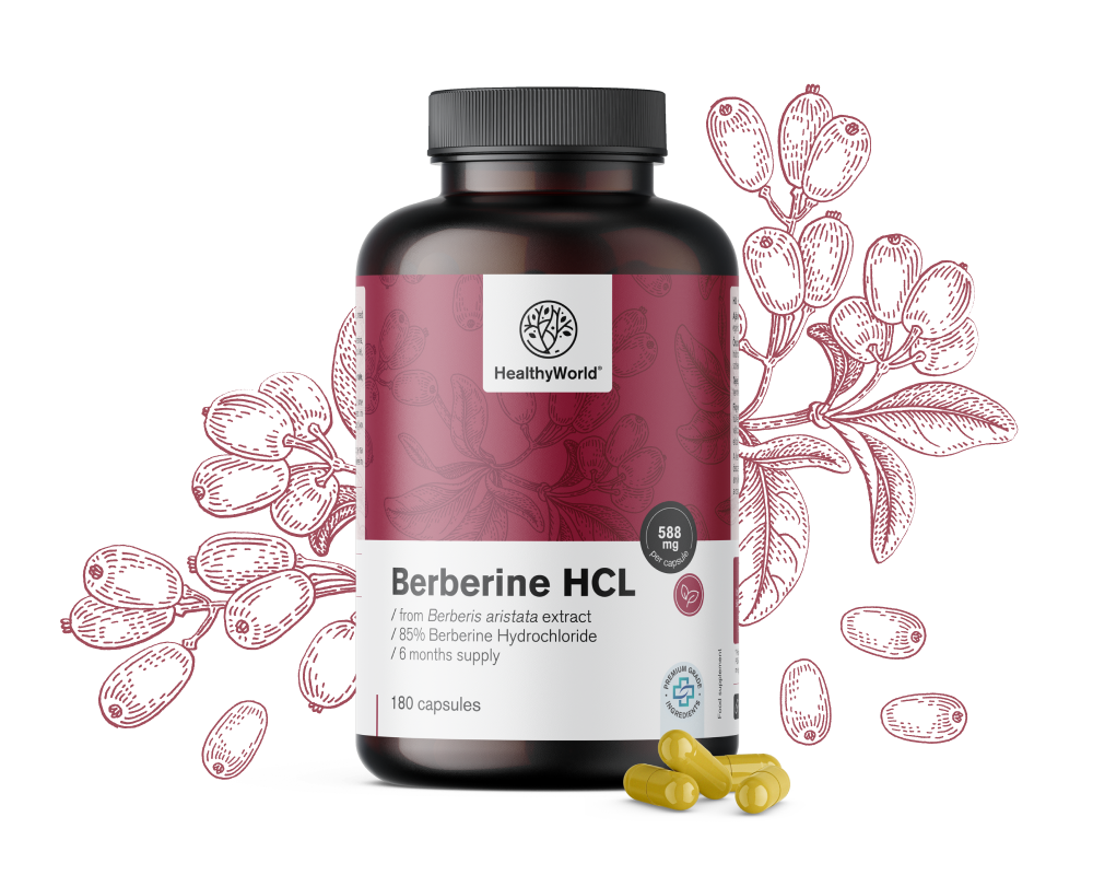Berberin HCL 500 mg 