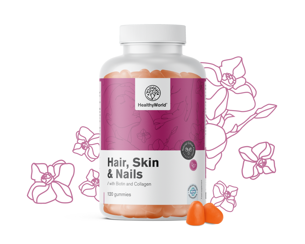Hair, Skin & Nails – Gumicukor hajnak, bőrnek és körmöknek