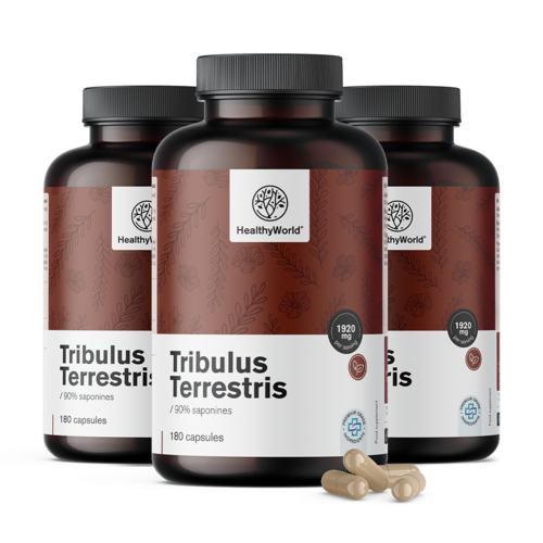 3x Királydinnye – Tribulus 1920 mg, összesen 540 kapszula