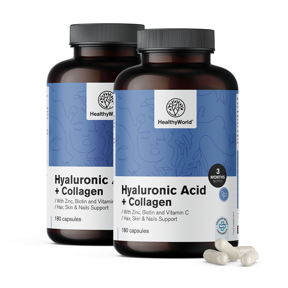 Hialuronsav + kollagén komplex